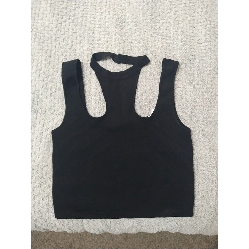 Zara Sleeveless Cropped Top Medium Nwt Sexy Classy Summer Y2k